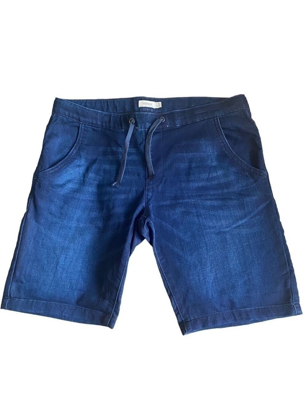 Republic of Denim Jogger Denim Shorts
